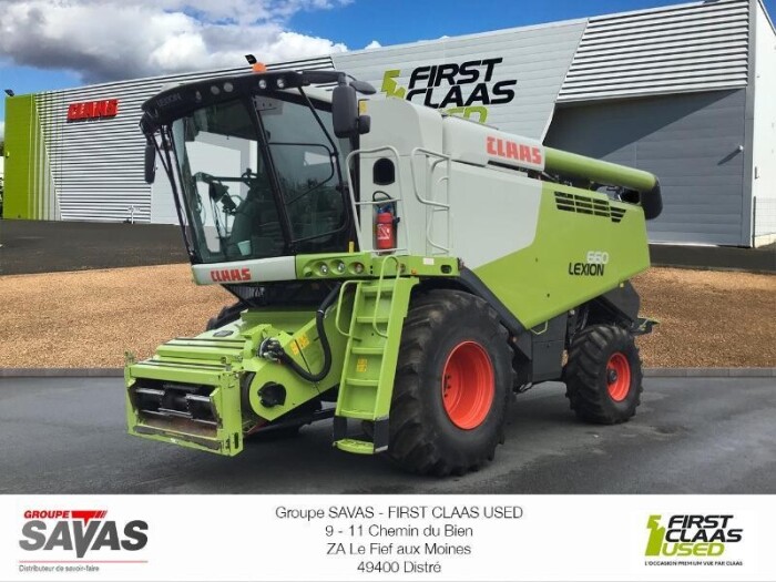 LEXION 660 Claas Moisson/récolte